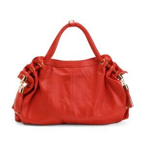 AMERILEATHER Leather Musette Satchel